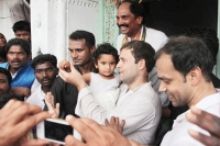 Rahul gandhi takes on centre on land bill