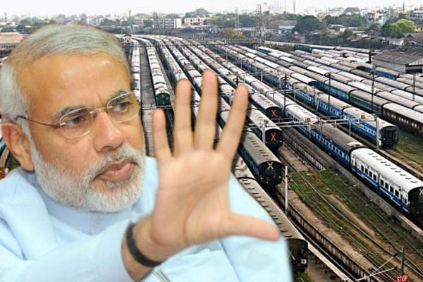 Modi government increases train charges which is becoming a controversial news in india