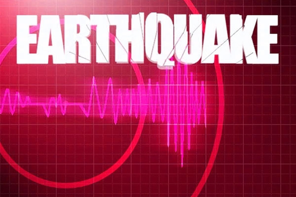 Tsunami warning with indonesian earthquake