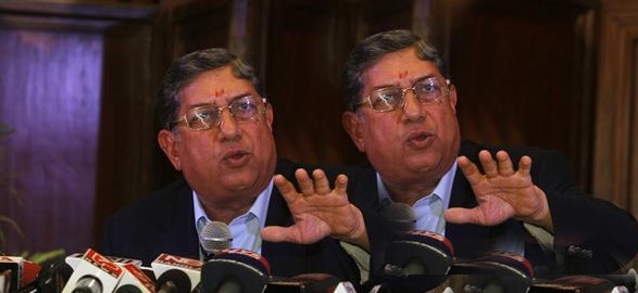 Srinivasan elected bcci chief but court ban stays