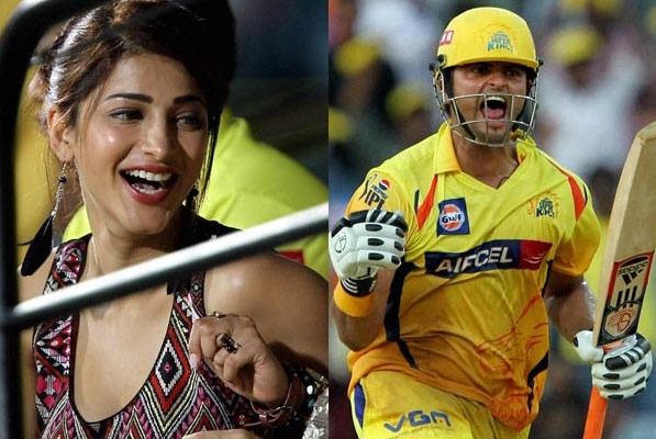 Raina and sruthi hasan reacts on affair