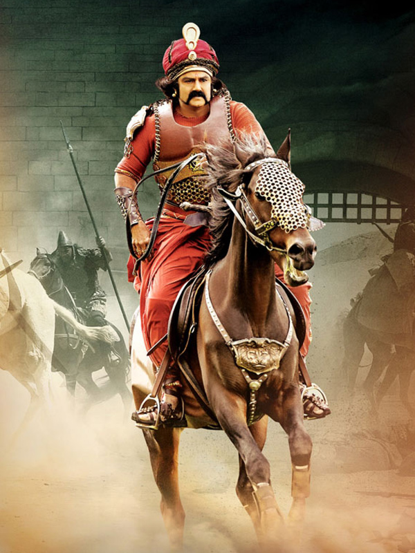 Bala Krishna on Horse as Satakarni